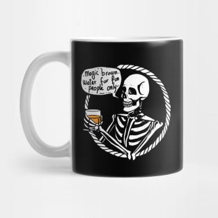 magic brown water for fun people (bourbon) Mug